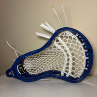 Blue lacrosse head