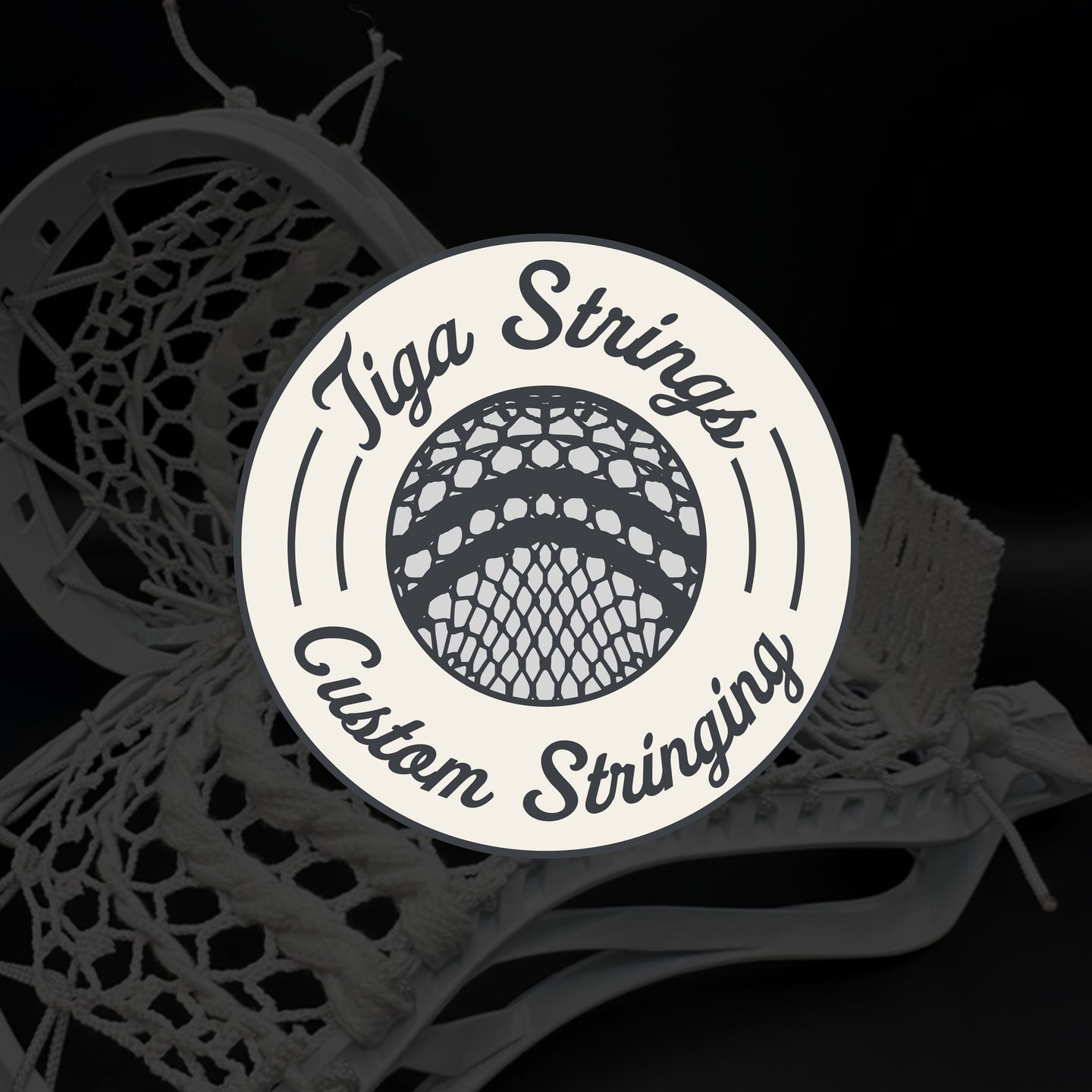 Tiga Strings Custom Stringing Lacrosse Sticks 